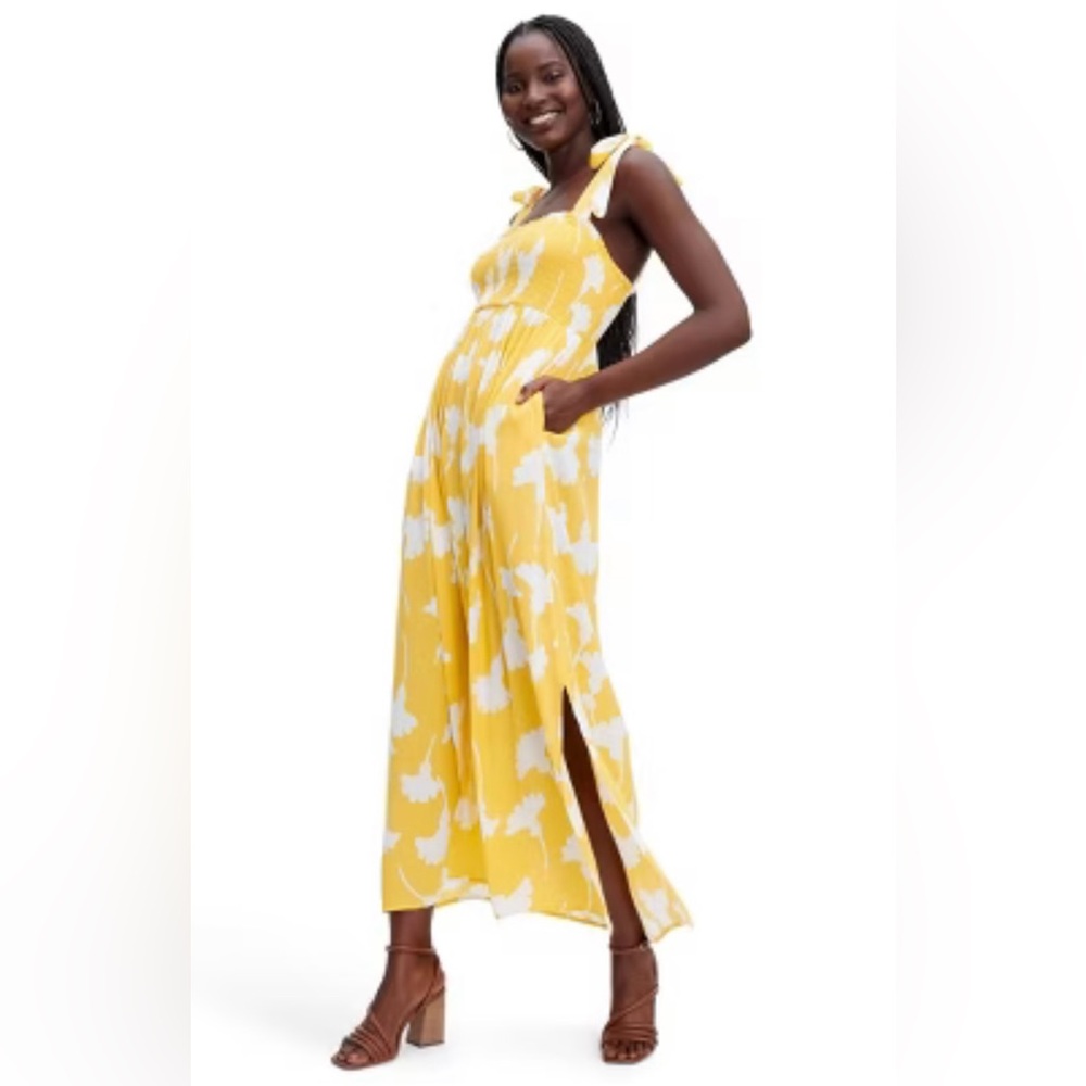 DVF x Target golden Yellow Floral Sundress s XS